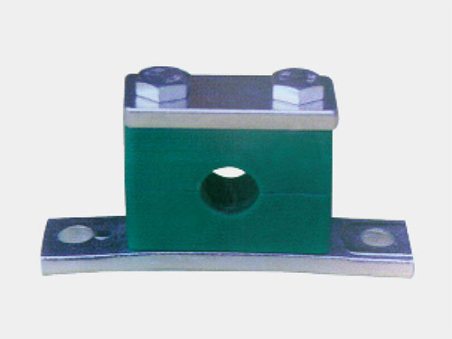 Heavy duty mounting base plate pipe clamp